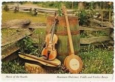 Postcard mountain dulcimer - mountain,