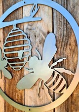 BEE KEEPING Metal Sign UK Made