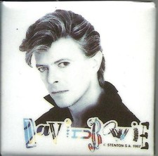 DAVID BOWIE head shot 1987 -