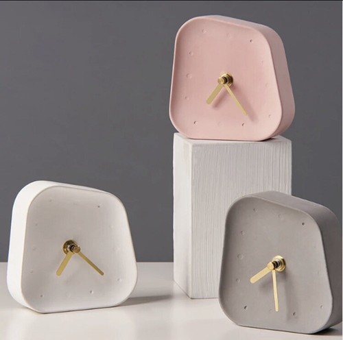 Handmade white concrete - handmade,