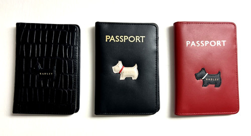Radley leather passport holder - passport,