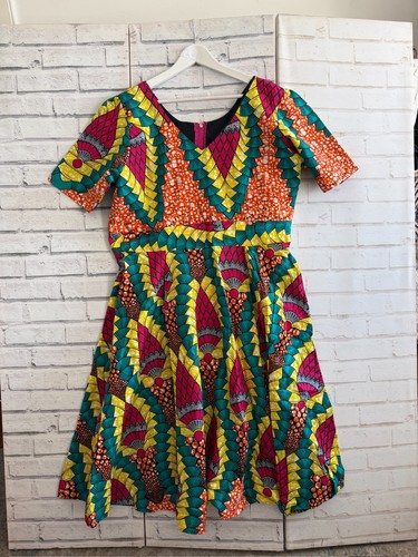 African ankara wax - ankara, dress