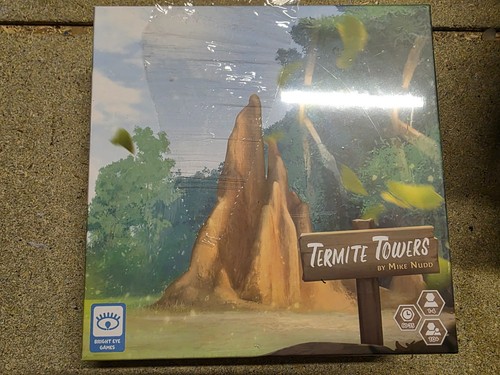 Termite towers board - board, game