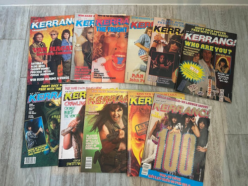 Kerrang magazine issues - kerrang,