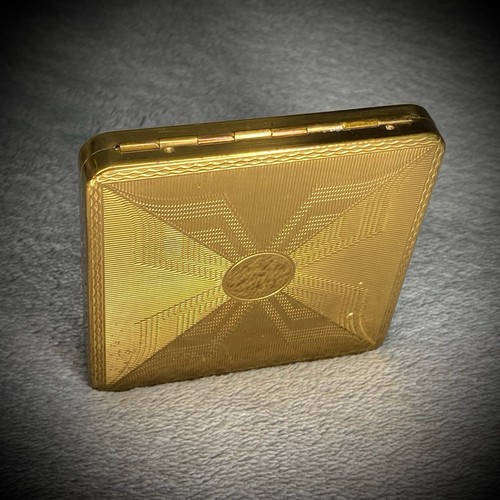 Vintage gold tone - vintage, powder