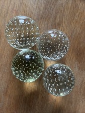 Glass Ball Sphere Paperweight