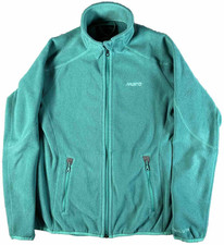Musto Evolution Womens Fleece Jacket UK12 Arctec240 Green Hiking Full Zip Medium