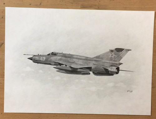 Mig fighter jet original - mig-21,