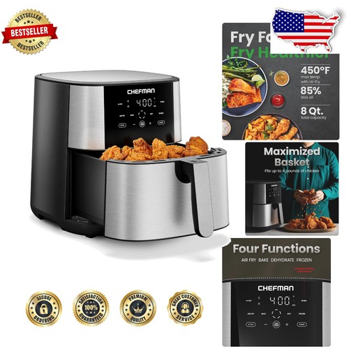 Smart air fryer stainless - smart,