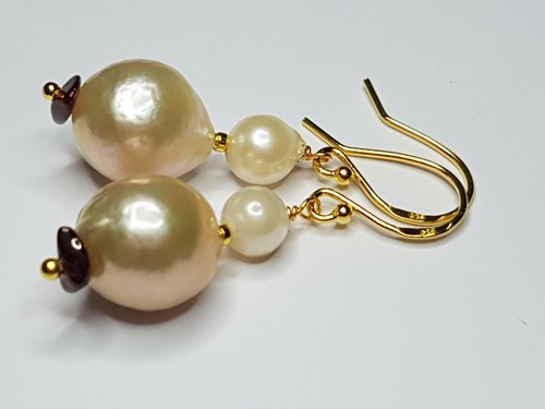 24ct gold ver 925 - 925, cultured