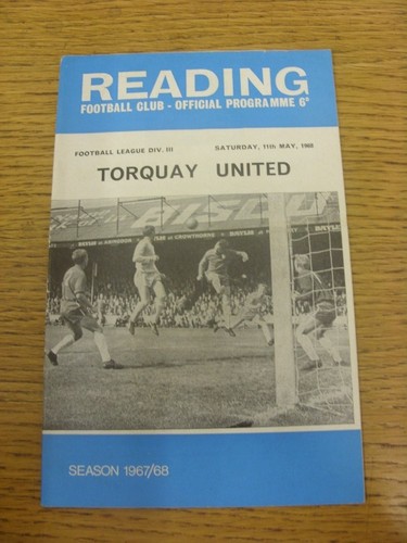 1968 reading v - 11/05/1968, torquay