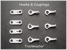 Tomy Thomas the tank engine Trackmaster connector  6 hooks  & 4 eye couplings 