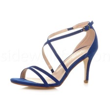Womens ladies mid high heel