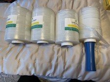 3.5 Pack Mini Clear Pallet Stretch Wrap Shrink Film with a Plastic Rolling Pin