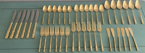Vintage gold bamboo - gold, 42
