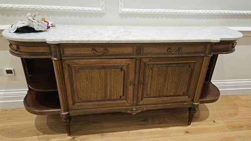 Large antique mahogany
