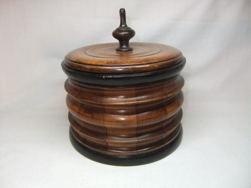 Antique c19th turned wood - antique,