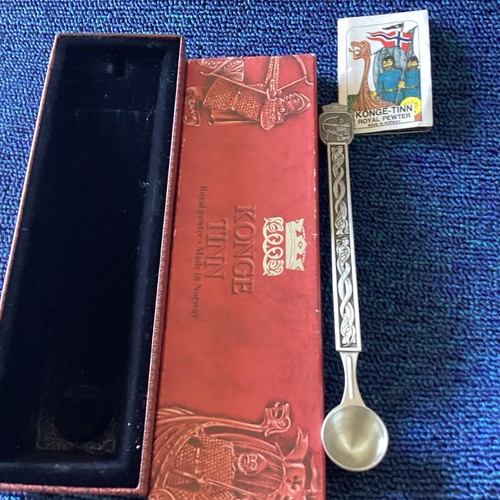 Vintage konge tinn norway - tinn,