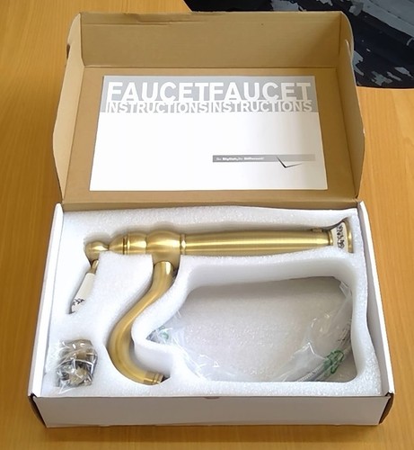 Gold kitchen tap - tap,