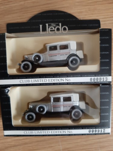Lledo club edition cars - club,