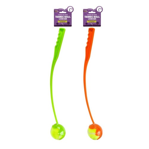 Plastic dog tennis ball - plastic,