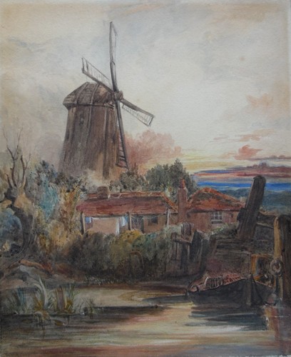 Cley windmill houses by - +,