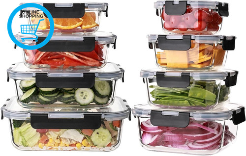 Packs glass food storage - glass,