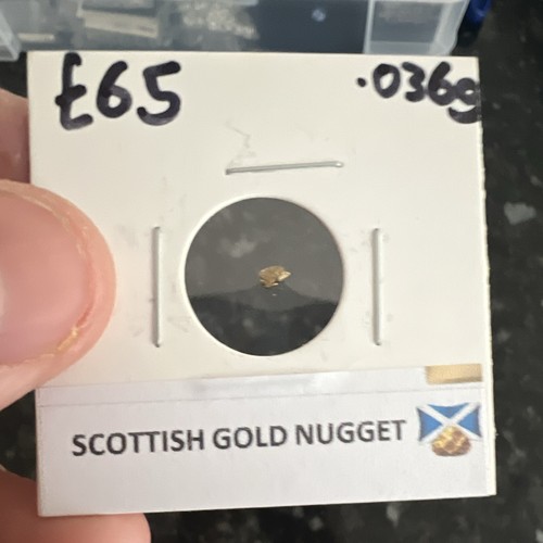 Scottish gold nugget 036g - gold,