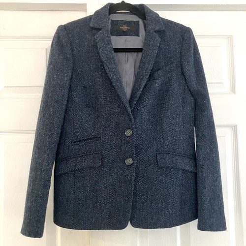 Next harris tweed jacket blue - tweed,