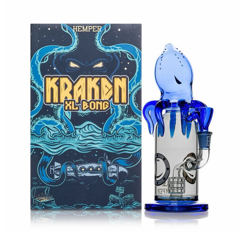 Kraken bong glass in - xl, 9.5"