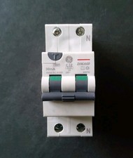 GE C32 32A 30mA 609782 DMA60 Curve C Double Pole RCBO Used Free Postage