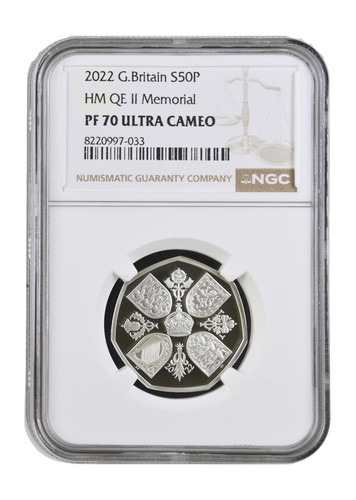 2022 50p qeii - 2022, uk