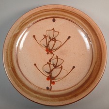 Early Dartington Studio Pottery Large Bowl / Charger ~ 32.5 cm in Diameter 