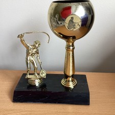 Vintage Fishing Trophy