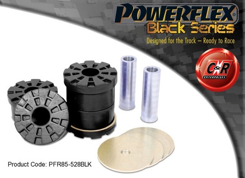 Powerflex black rear subframe - powerflex,