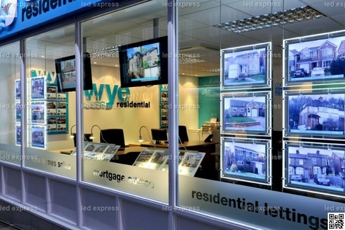 Led double side window - led,