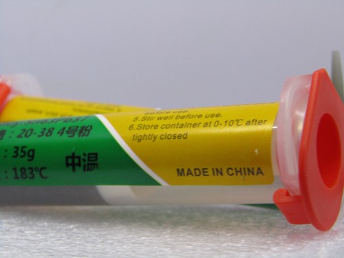Bga syringe tin solder - tin,