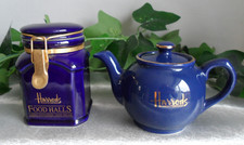 HARRODS DARK BLUE SMALL 3/4