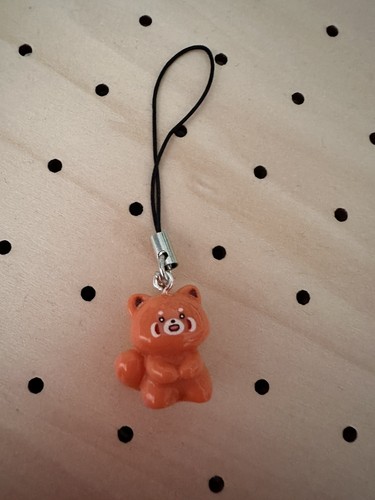 Cute orange red panda - red,