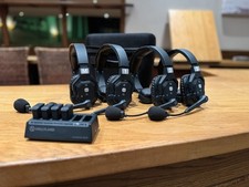 Hollyland Solidcom SE 4-Person Wireless Intercom Headset System (4 Headsets)