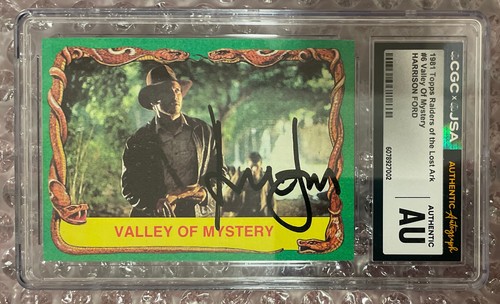 Harrison ford signed indiana - harrison,