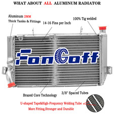 Aluminium Motorcycle Radiator For Honda CBR600F3 1995-98 1997 1996