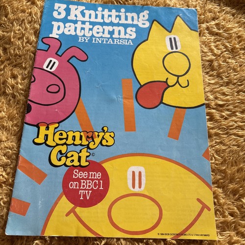 Henry cat intarsia - henry's,