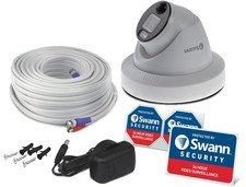 Swann PRO-4KDER CCTV Camera 4K UHD Enforcer Dome Flashing Light DVR-5680 x 1