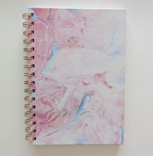 Pink blue white marble - pink,