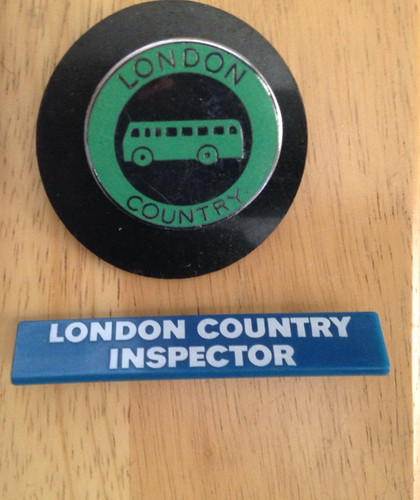 London country inspector badge - country,