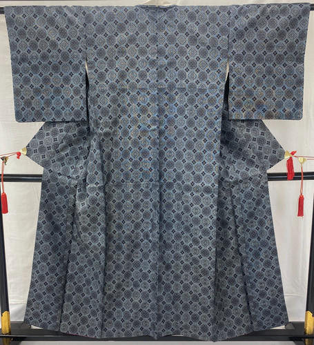 Japanese vintage kimono silk - vintage,