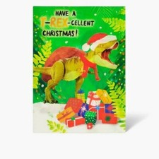Paperchase Holographic T-Rex-