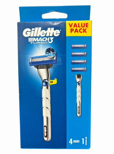 Gillette mach3 turbo - mach3, 3d