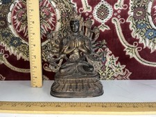 Vintage chinese bronze - vintage, buddha